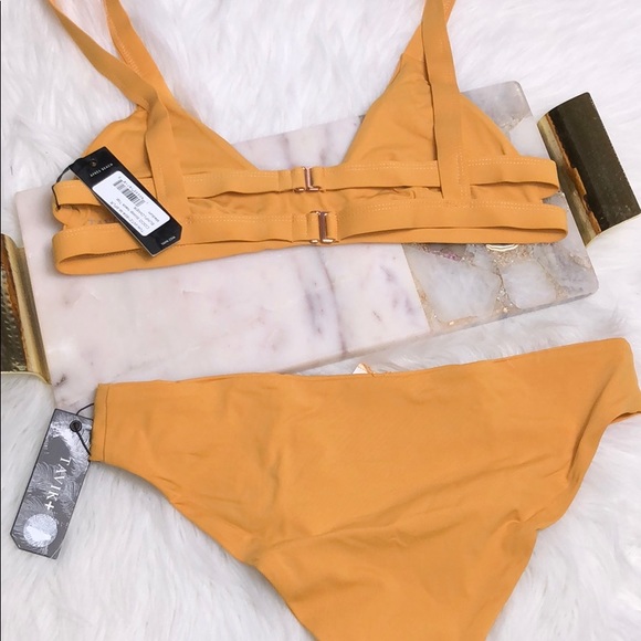 TAVIK COCO ALI BIKINI SET IN SUNFLOWER - Picture 4 of 4